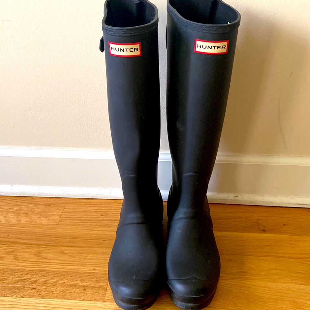 Wide calf Hunter Rainboots